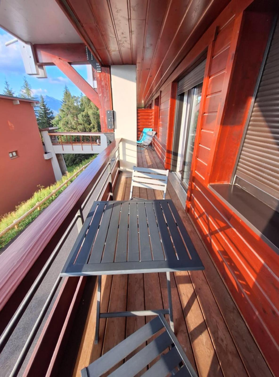 3-Rooms Apartment In Front Of Snow Les Arcs  Bagian luar foto
